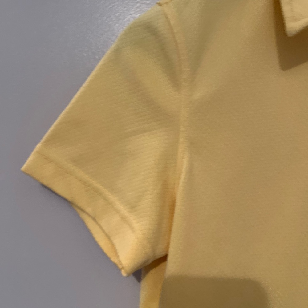 Linkstech Ladies Golf Shirt - Medium - Techno Dry - Yellow - Picture 3 of 6